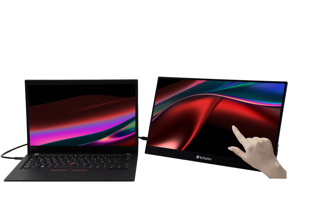 Moniteur tactile portable Verbatim 14" Full HD - USB-C HDMI