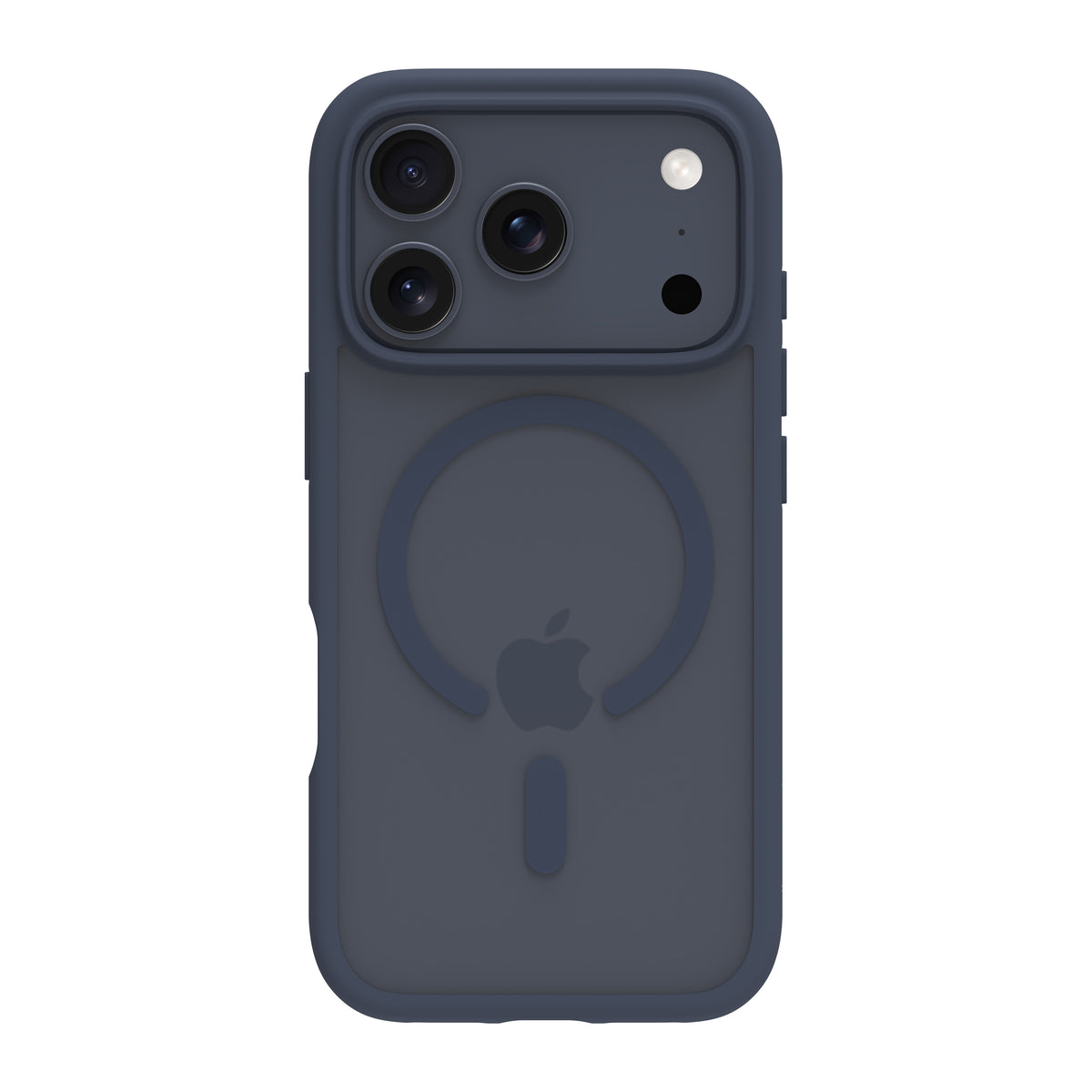 Coque iPhone 17 Pro MagSafe bleu transparent DBRAMANTE1928