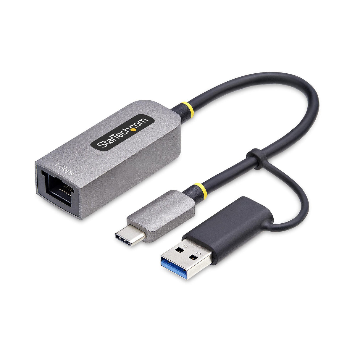 Adaptateur USB-C vers Ethernet Gigabit StarTech - Gris sidéral