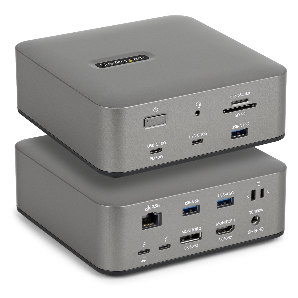 Station d'accueil Thunderbolt 5 USB-C 180W HDMI/DP 1GbE