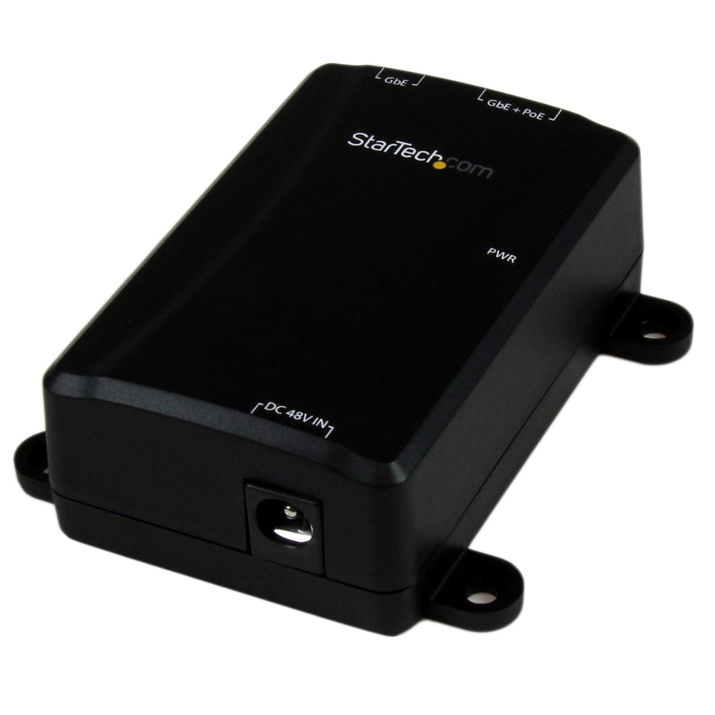 Injecteur PoE+ StarTech 30W mural - 802.3at/af Gigabit