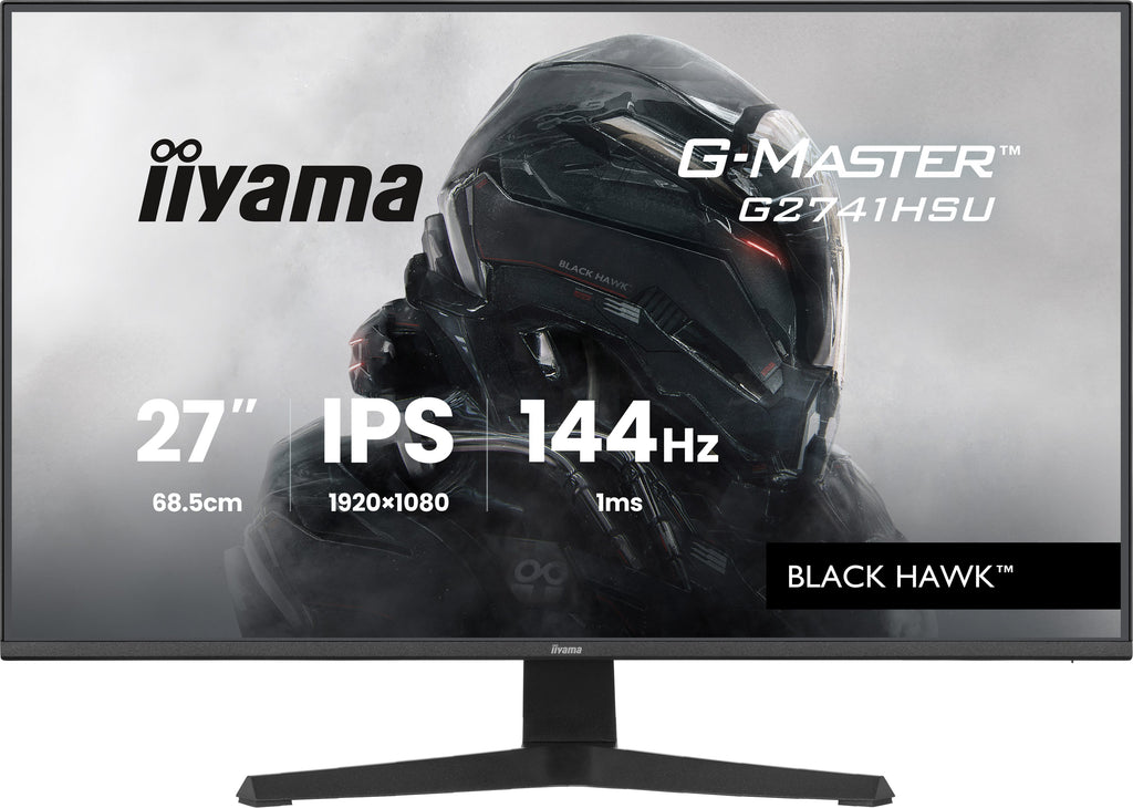 Écran gaming IIYAMA 27" 144 Hz Full HD IPS - G-MASTER G2741HSU-B1