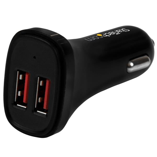 Adaptateur allume-cigare 2 ports USB 24W | Startech