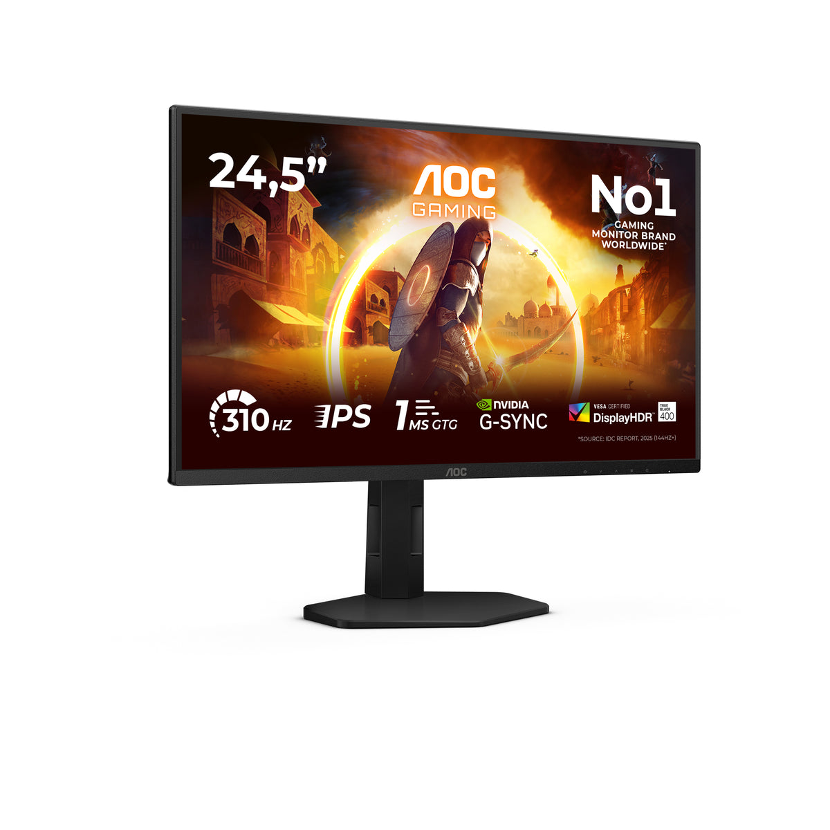 Écran gaming AOC 25" 310Hz Full HD - 25G4SXU