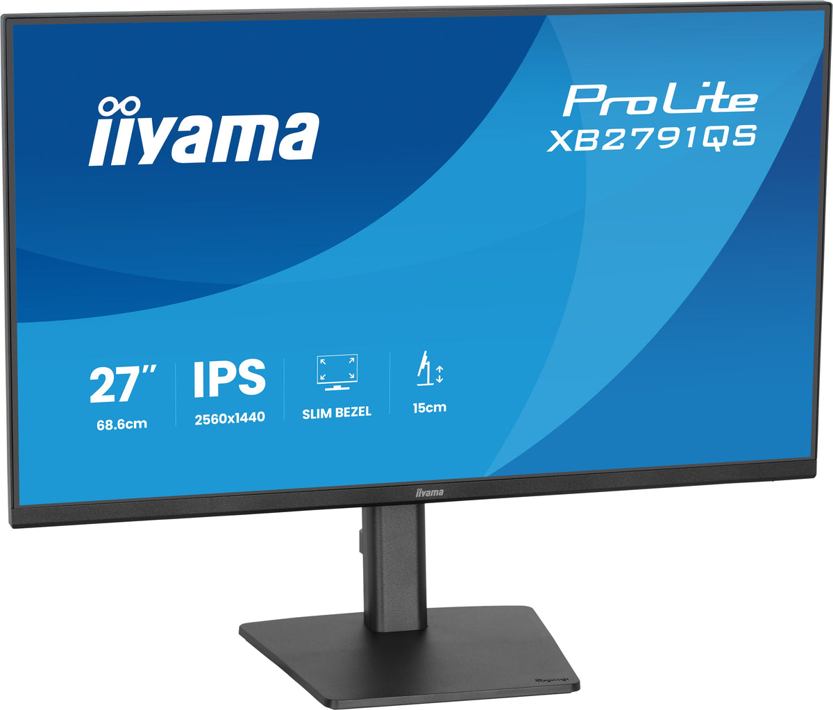 Écran LED 27" QHD 75Hz IPS - iiyama ProLite XB2791QS-B1
