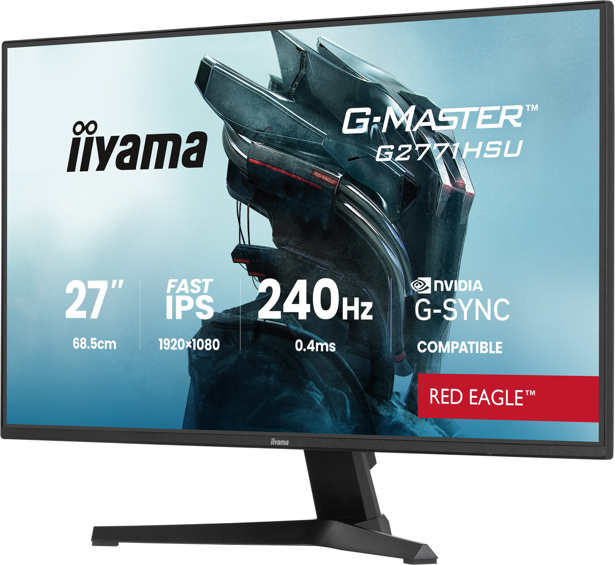 Écran gaming IIYAMA 27" 240Hz Full HD Fast IPS