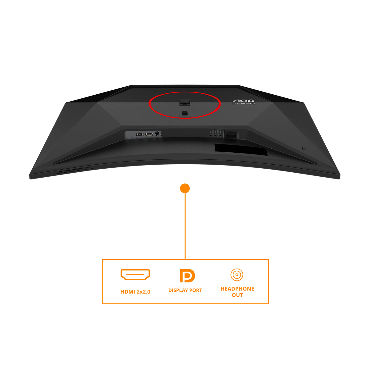 Écran gaming AOC 32" incurvé 240Hz Full HD HDR10