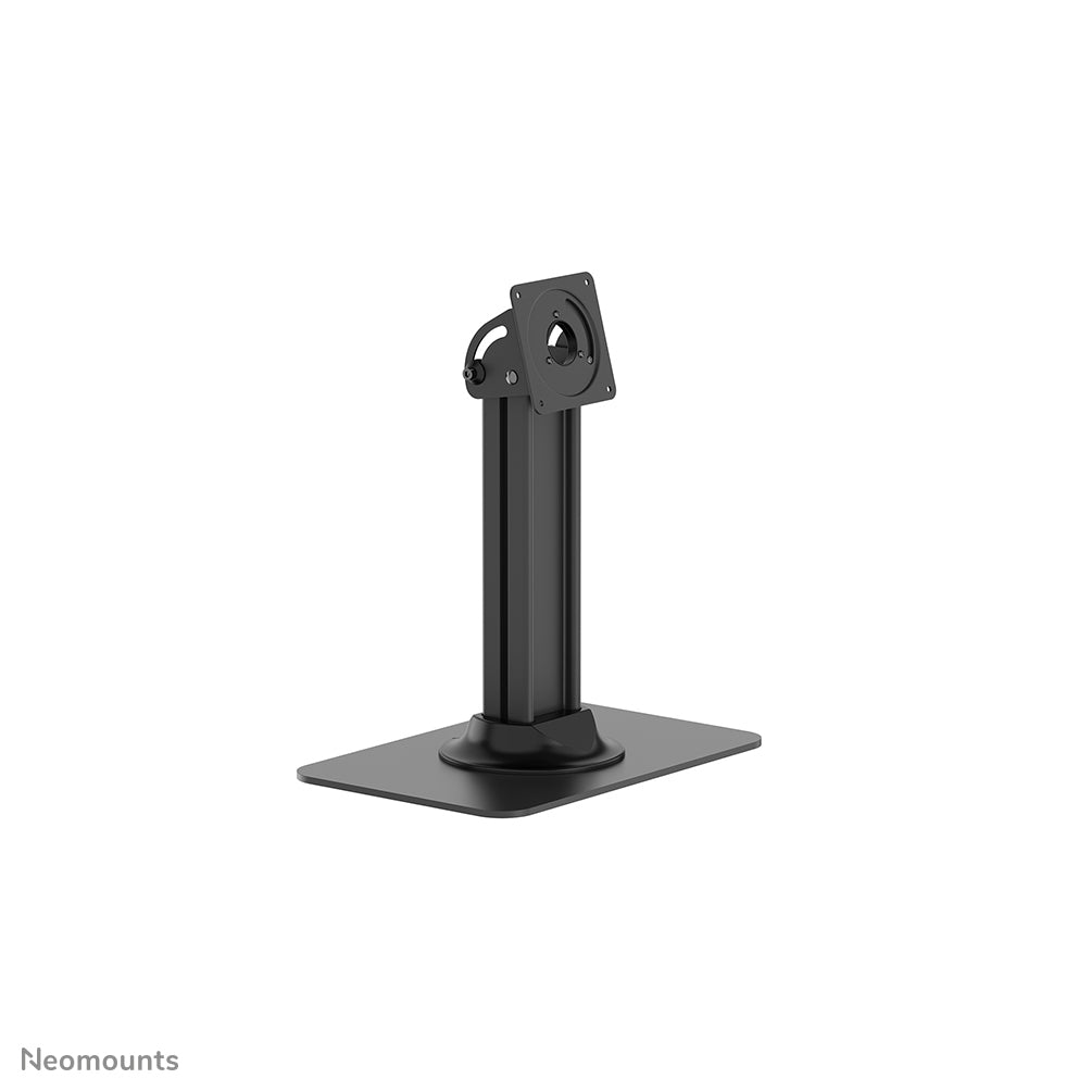 Pied tablette acier noir - Support comptoir 75x75mm | Neomounts