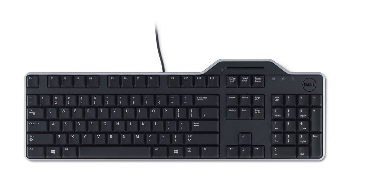 Clavier filaire Dell AZERTY noir - USB Plug & Play