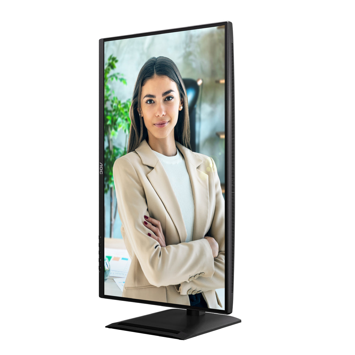 Écran AOC Q27P4U 27" QHD 120Hz IPS - Haut-parleurs