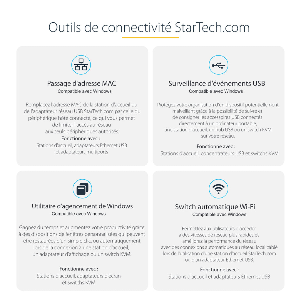 Adaptateur USB-C 4K 60Hz HDMI® StarTech