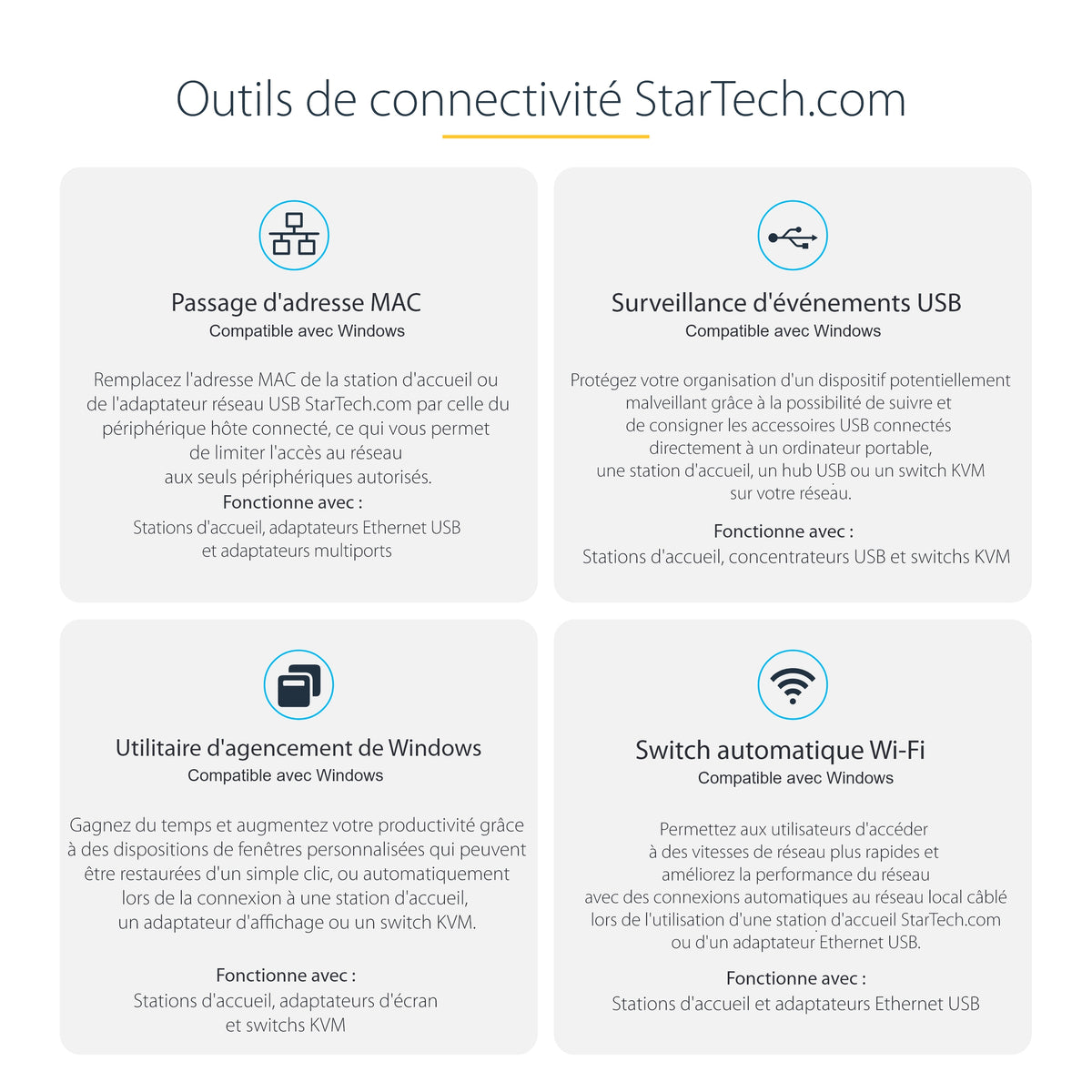 Adaptateur USB-C 4K 60Hz HDMI® StarTech