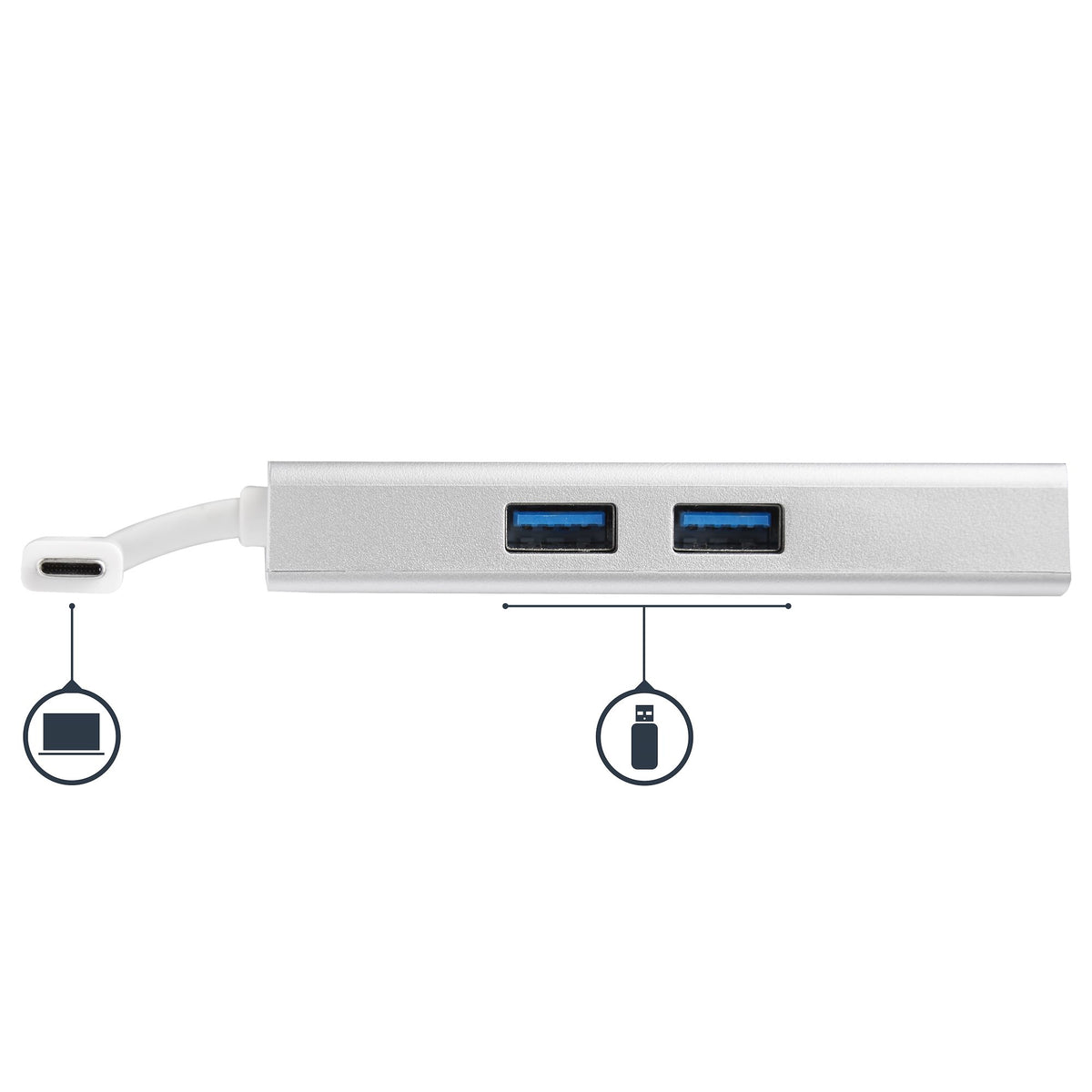 Station d'accueil USB-C portable 4K | StarTech DKT30CHPDW