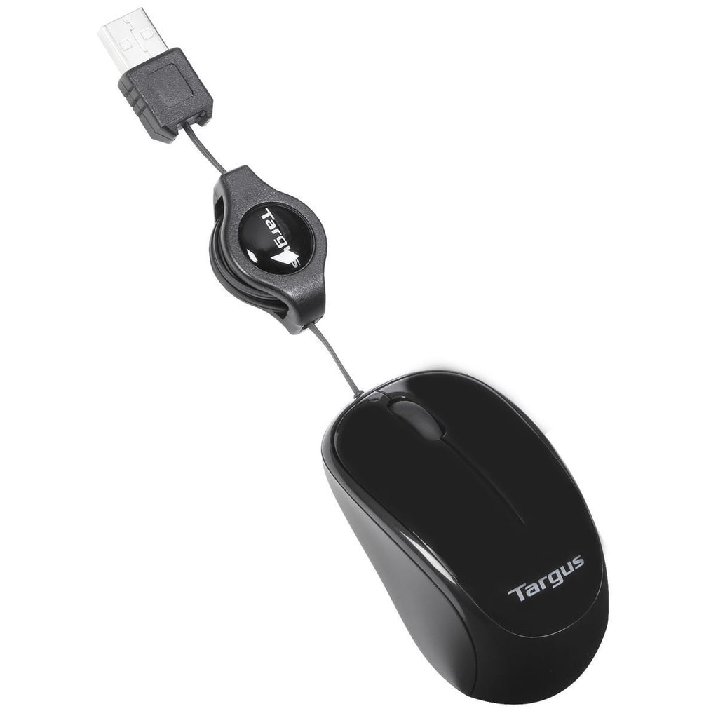 Souris voyage Targus USB rétractable - Compacte et légère