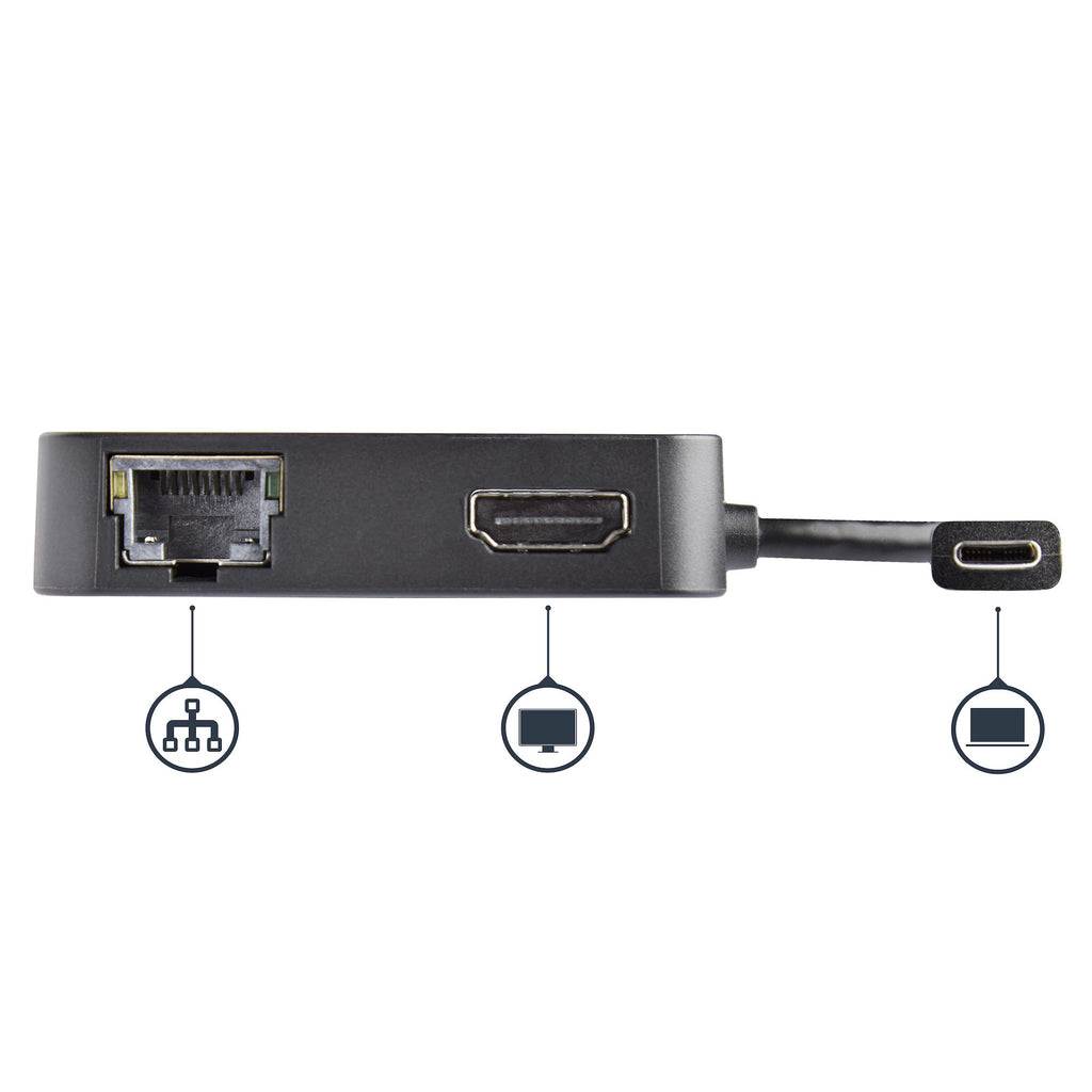 Station d'accueil USB-C 4K GbE STARTECH