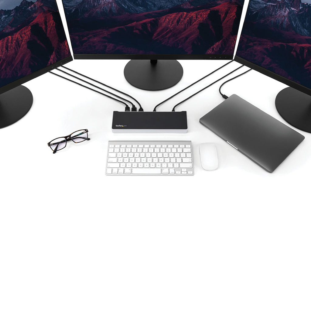 Station d'accueil USB-C 4K - HDMI/DP - 60W - STARTECH