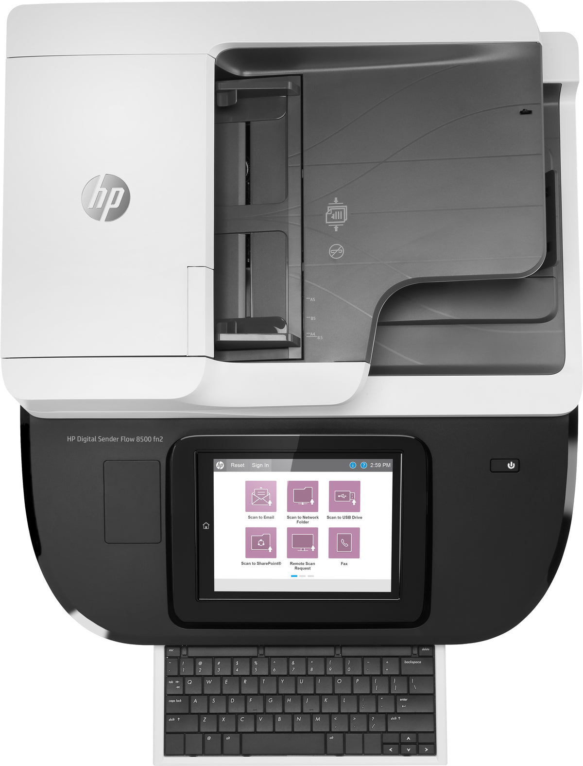 HP Digital Sender Flow 8500fn2 - Scanner pro 92 ppm | HP FR