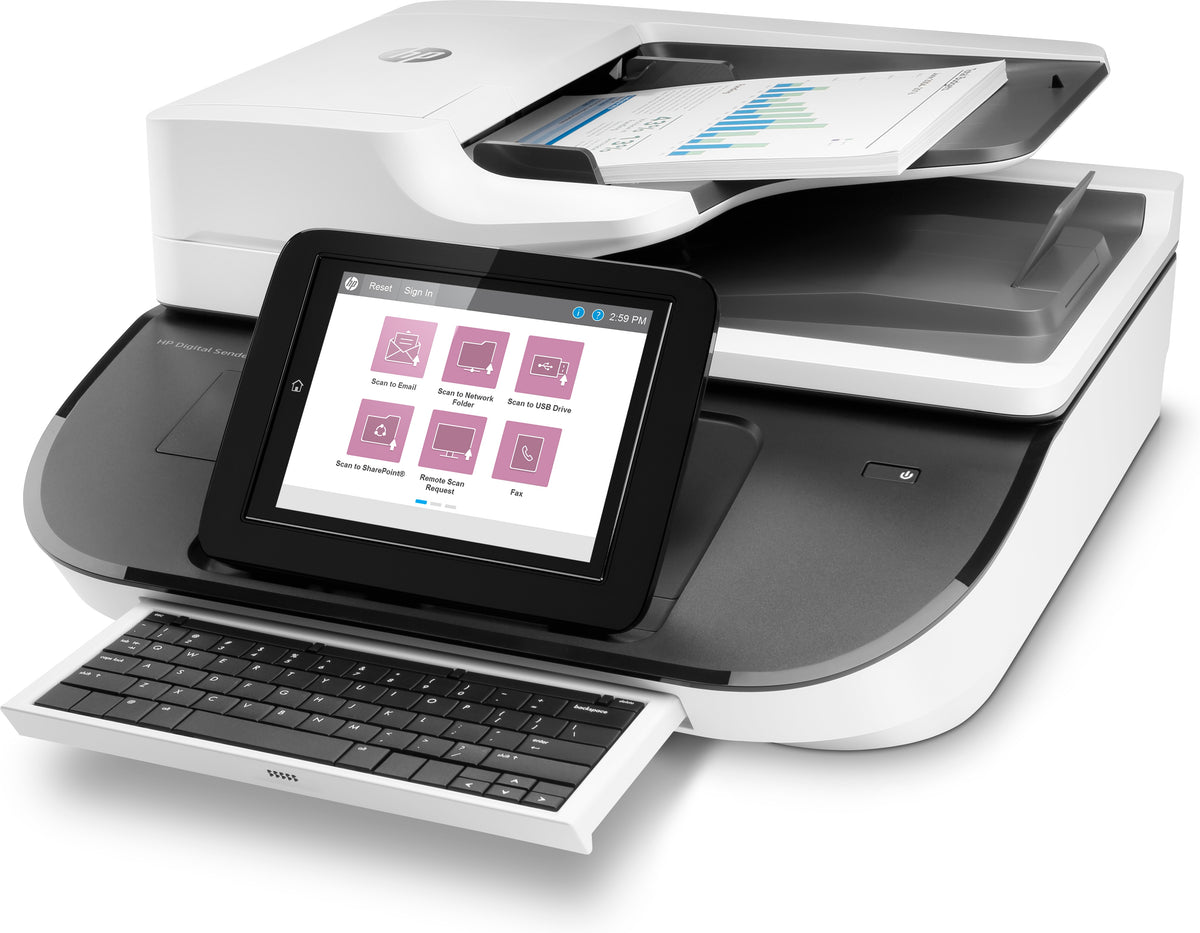 HP Digital Sender Flow 8500fn2 - Scanner pro 92 ppm | HP FR