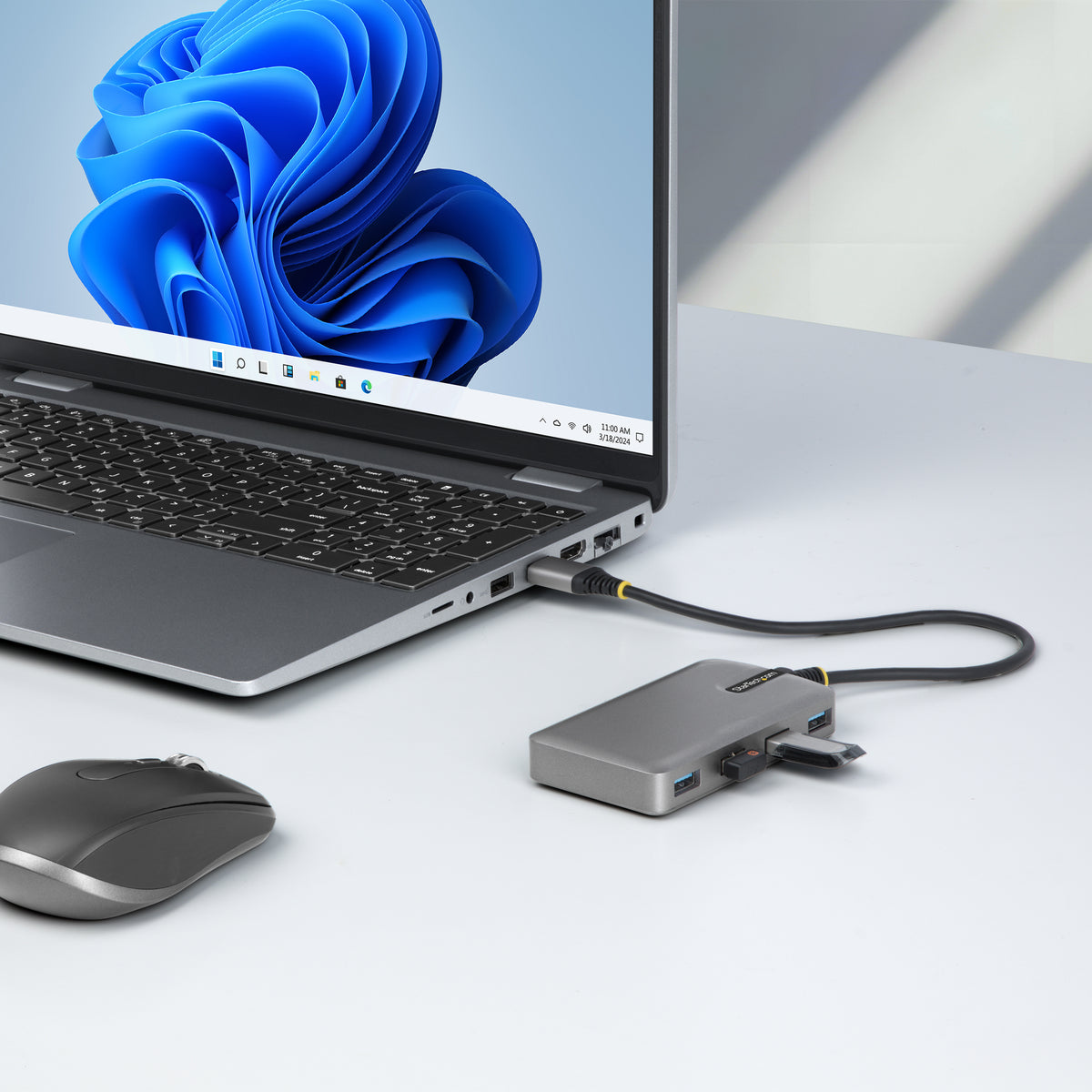 Hub USB 3.0 4 ports StarTech - Transfert 5Gbps