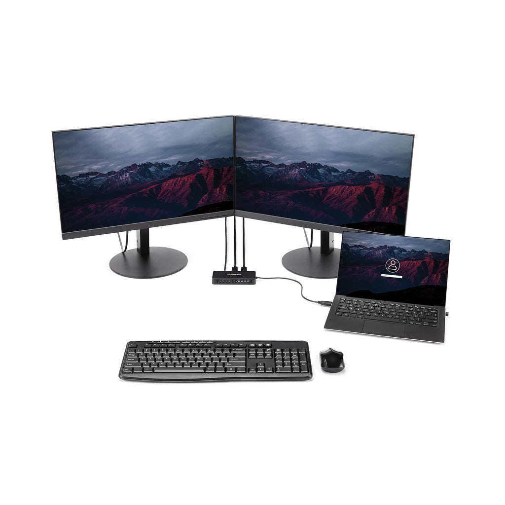 Station d'accueil STARTECH USB 3.0 2x DP 4K/5K 1GbE