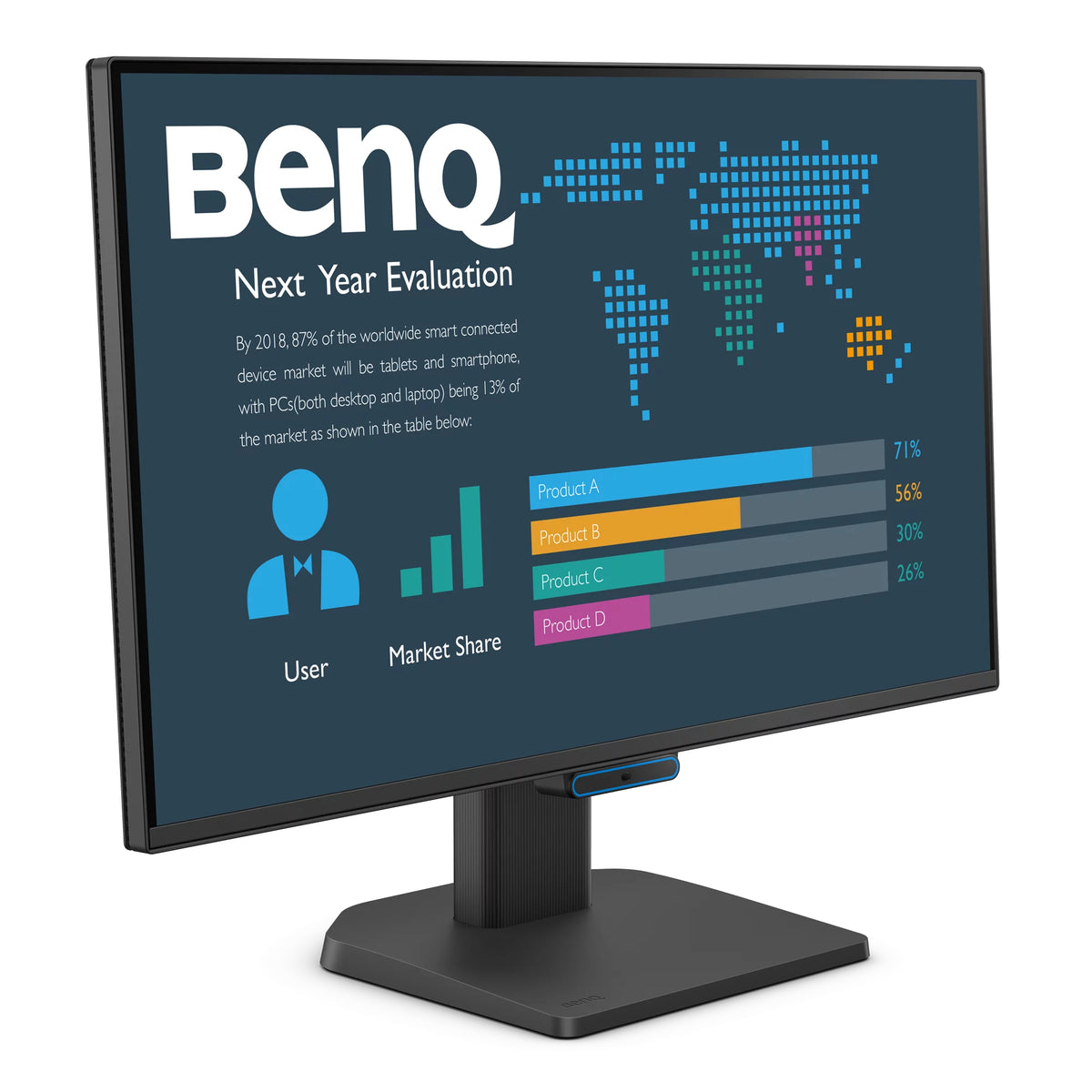 Écran LED BENQ 24" 144Hz Full HD IPS - BL2490C