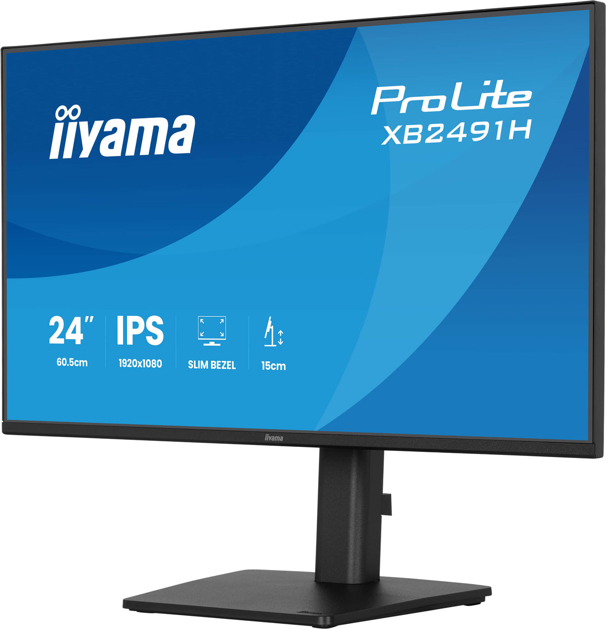 Écran LED IIYAMA 24" Full HD 120Hz IPS - ProLite XB2491H-B1