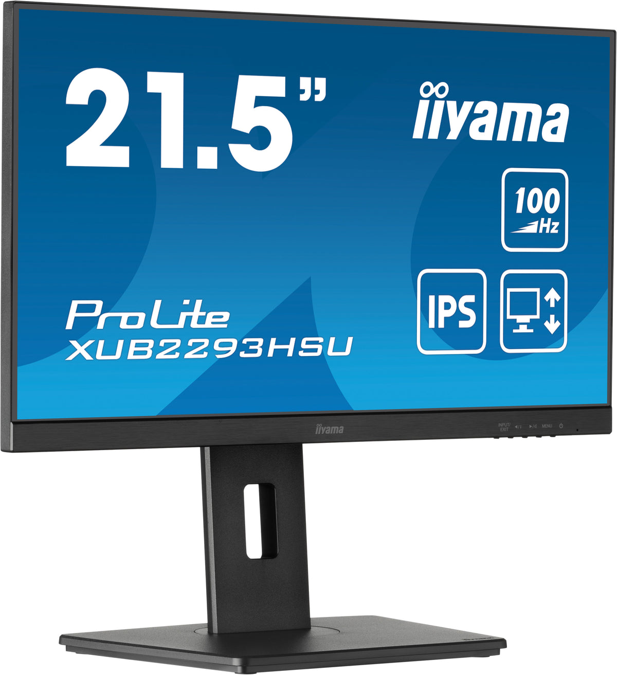 Écran LED 21.5" Full HD 100Hz IPS - iiyama ProLite XUB2293HSU-B7