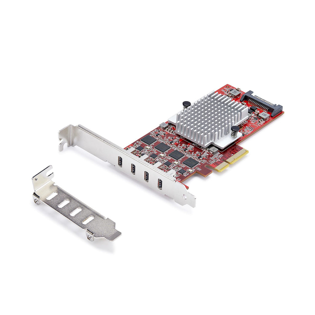 Adaptateur USB-C PCIe 3.0 x4 4 ports 10Gbps TAA