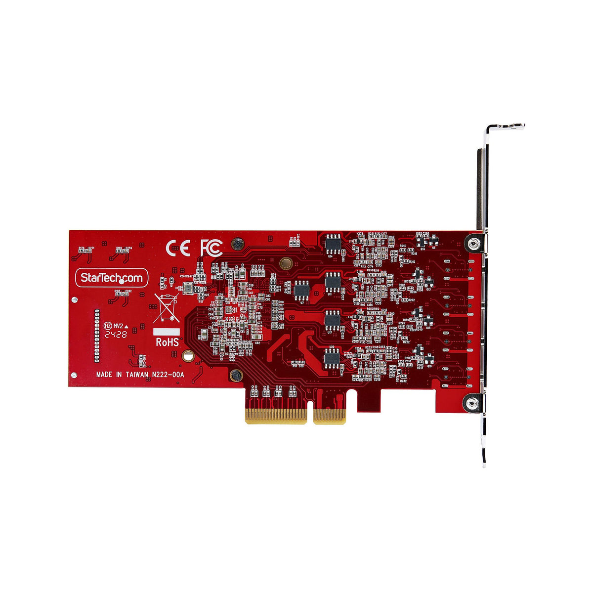 Adaptateur USB-C PCIe 3.0 x4 4 ports 10Gbps TAA