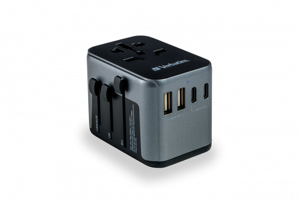 Adaptateur secteur Verbatim 30W PD3.0 QC3.0 4 ports