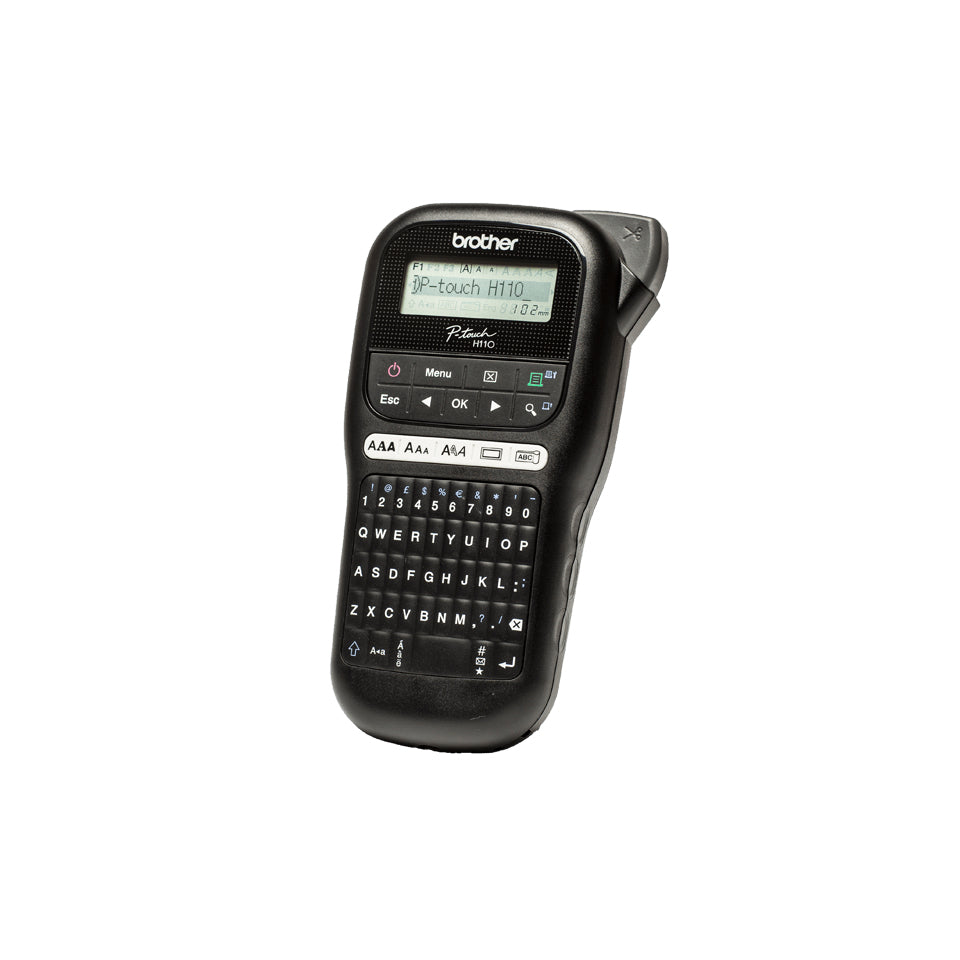 Brother P-Touch PT-H110 - Étiqueteuse pro 1,2 cm - 180 dpi