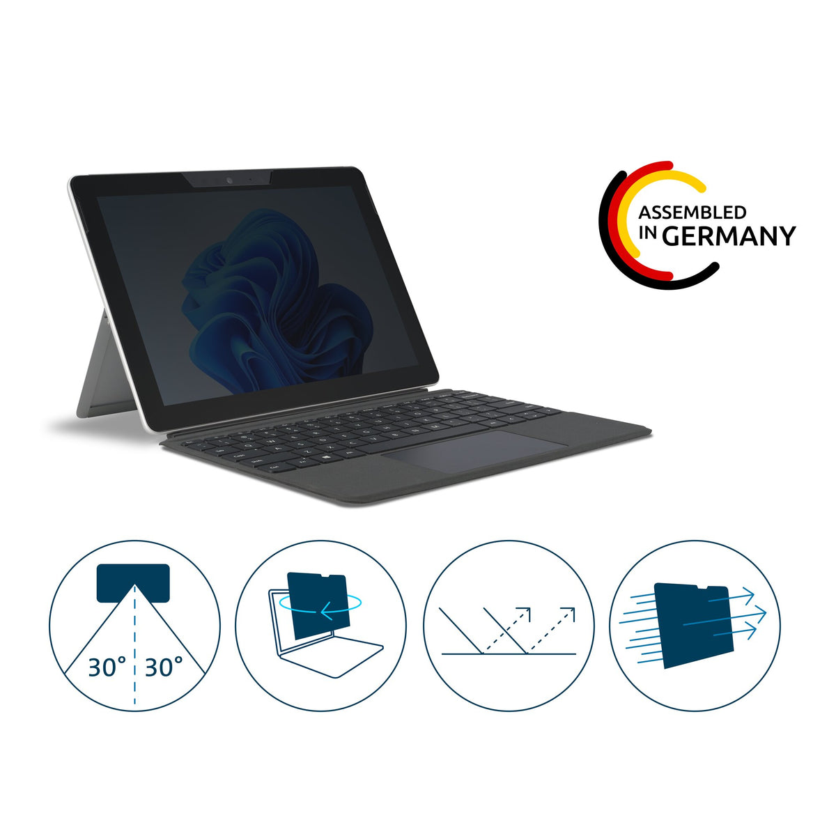Protection écran Surface Go Kensington filtre confidentialité