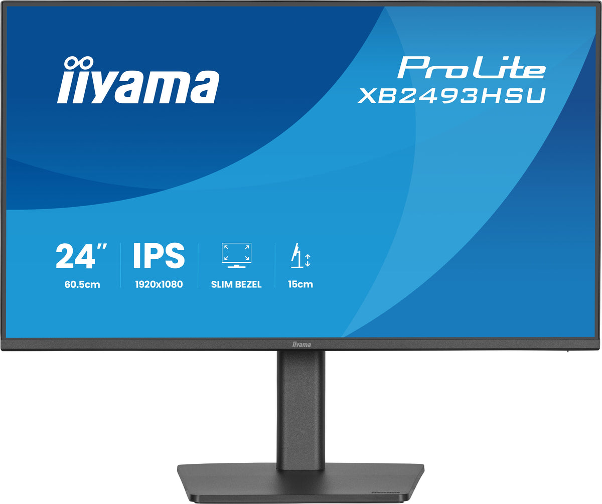 Écran LED IIYAMA 24" Full HD 120Hz IPS - ProLite XB2493HSU-B1