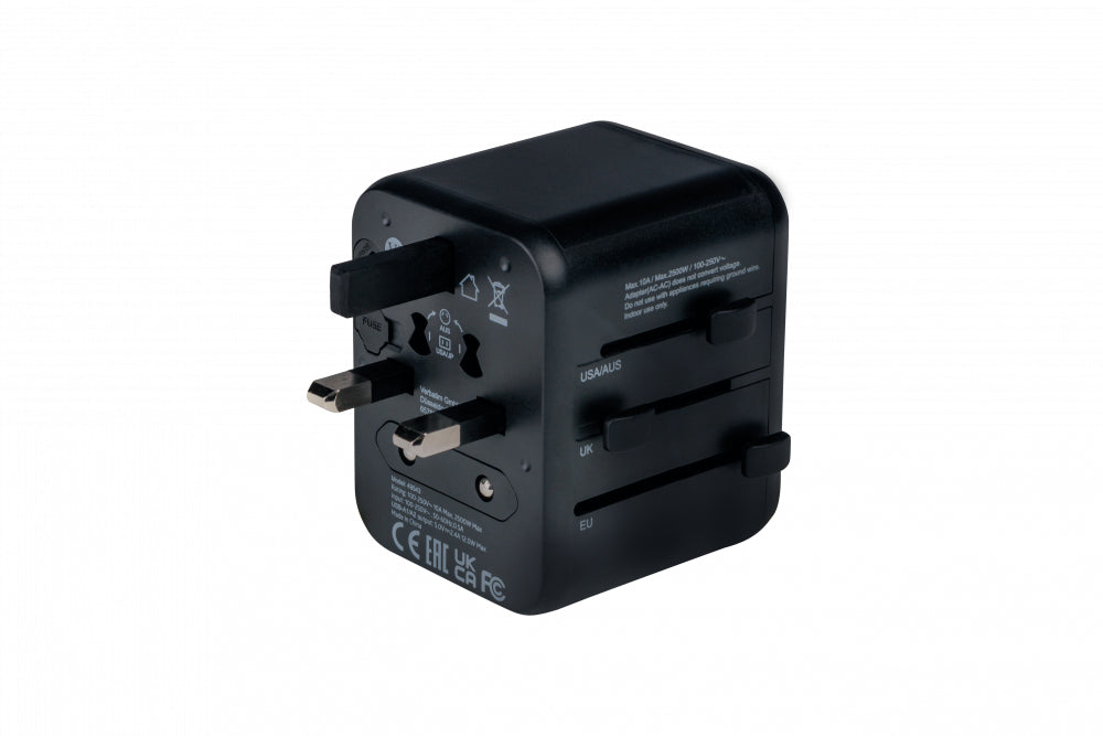 Adaptateur secteur Verbatim UTA-01 12W - Alimentation universelle