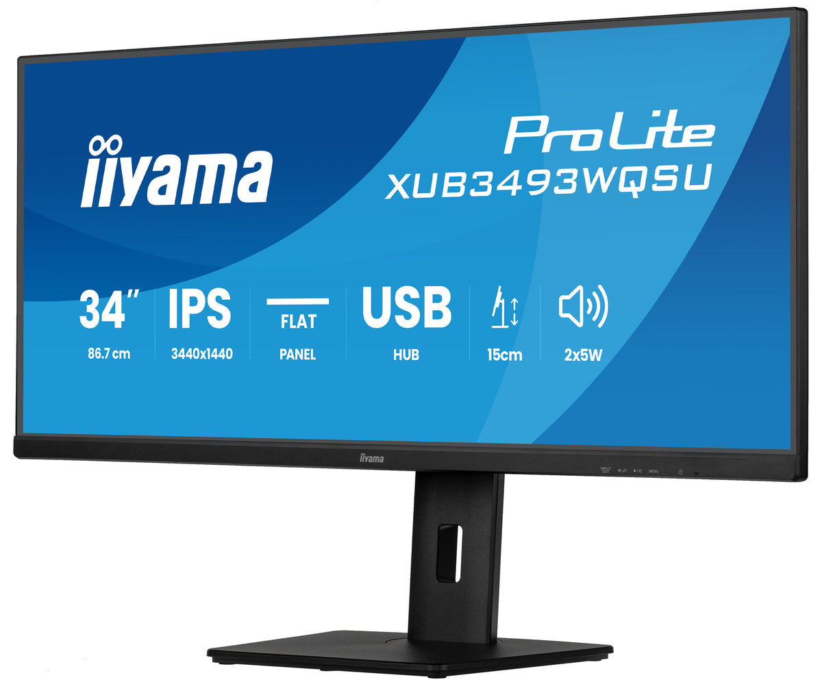 Écran LED 34" UWQHD 120Hz IIYAMA ProLite XUB3493WQSU-B6