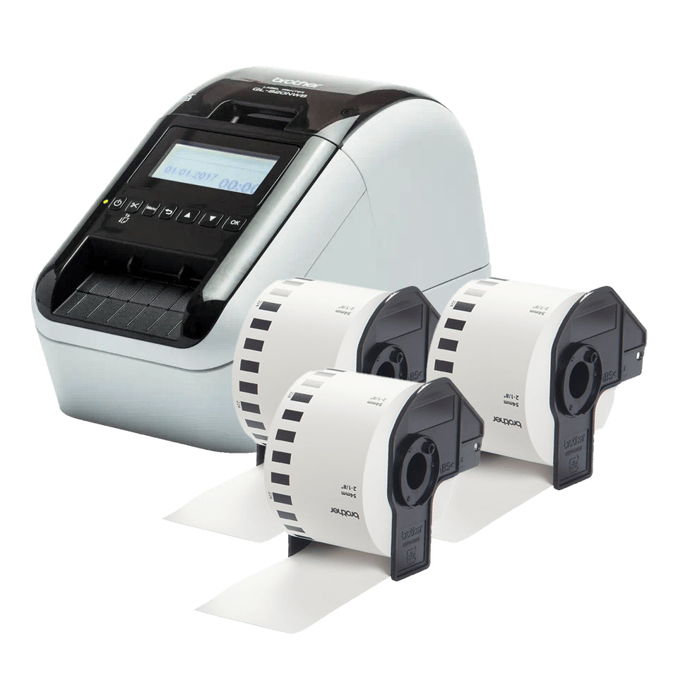 Brother QL-820NWB Imprimante d'étiquettes Professionnelle