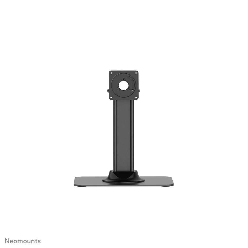 Pied tablette acier noir - Support comptoir 75x75mm | Neomounts