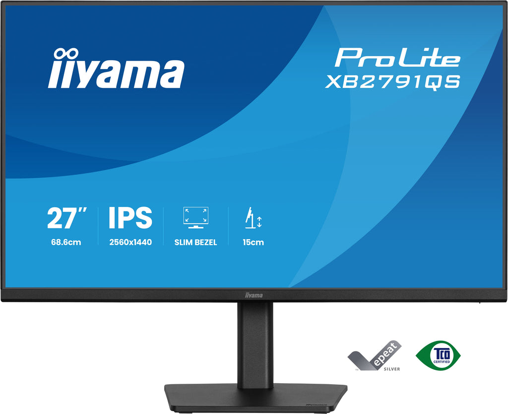 Écran LED 27" QHD 75Hz IPS - iiyama ProLite XB2791QS-B1