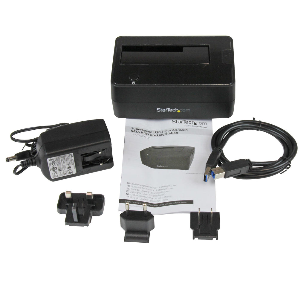 Station d'accueil HDD StarTech USB 3.0 - 2.5" & 3.5"