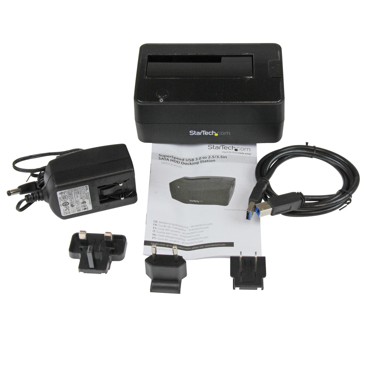 Station d'accueil HDD StarTech USB 3.0 - 2.5" & 3.5"