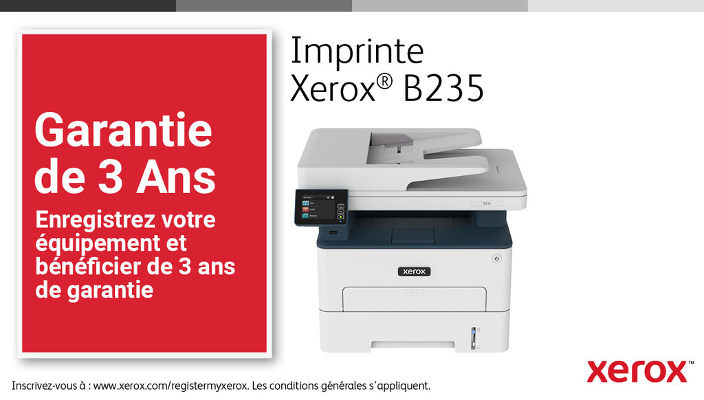 Imprimante Xerox B235 Noir & Blanc Laser - 34 ppm