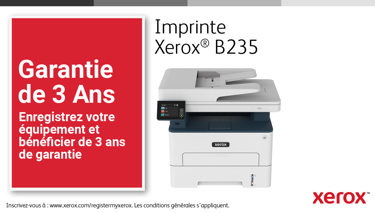 Imprimante Xerox B235 Noir & Blanc Laser - 34 ppm