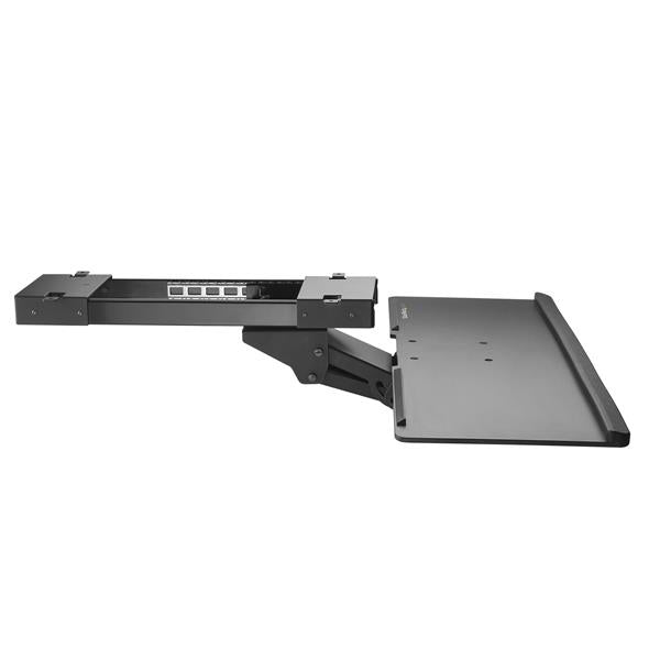 Tiroir clavier ajustable StarTech - Noir - Installation facile