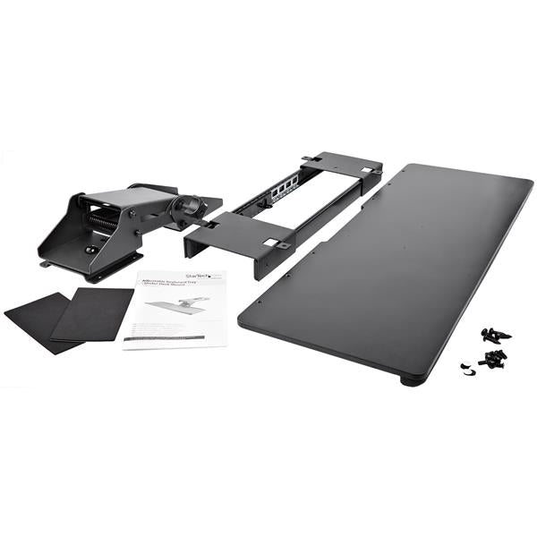 Tiroir clavier ajustable StarTech - Noir - Installation facile