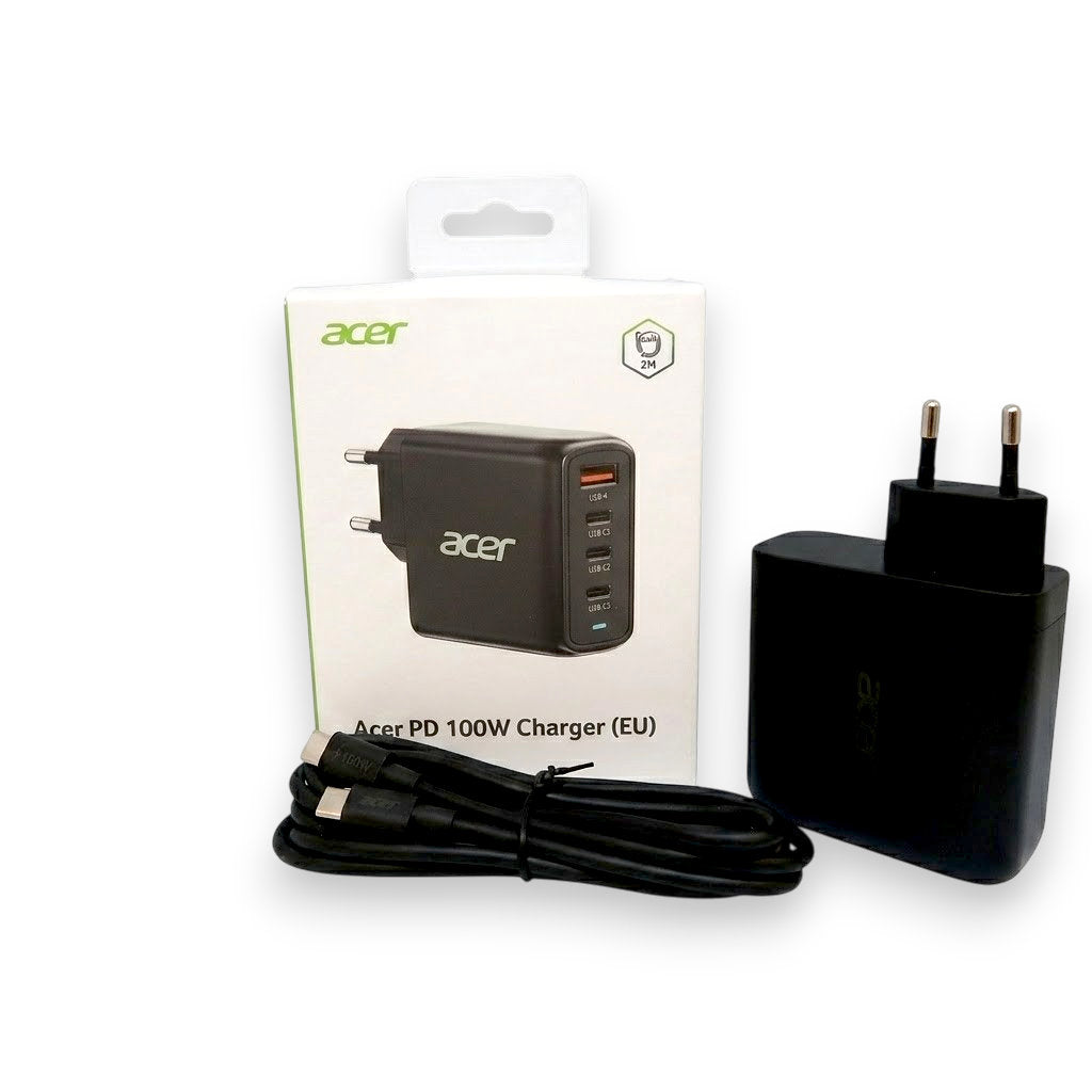 Chargeur GaN 100W ACER pour PC portable