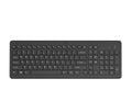 Clavier HP 220 sans fil 2.4 GHz AZERTY noir