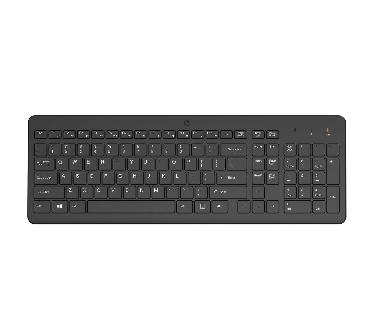 Clavier HP 220 sans fil 2.4 GHz AZERTY noir