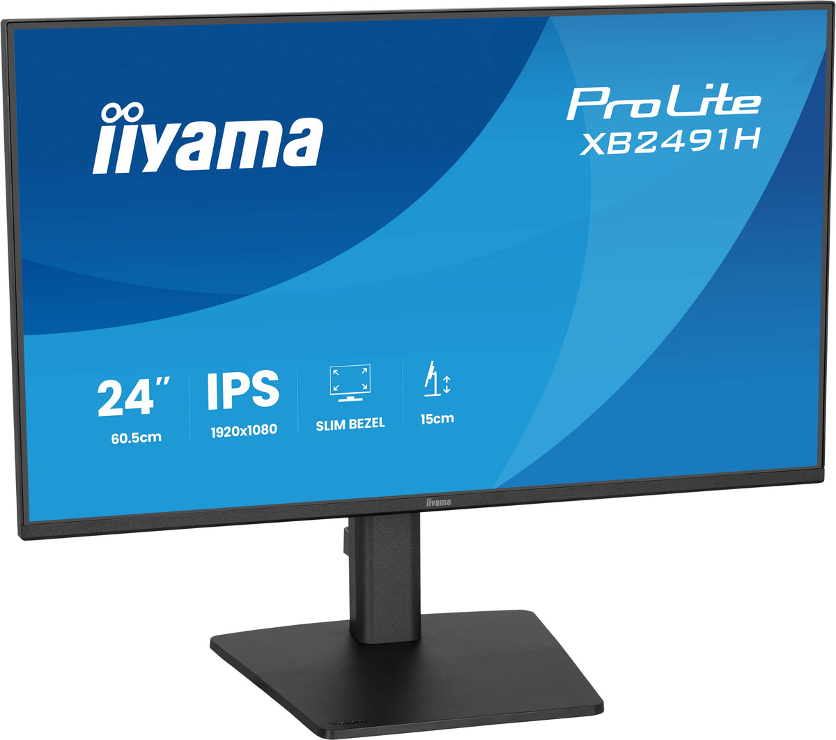 Écran LED IIYAMA 24" Full HD 120Hz IPS - ProLite XB2491H-B1