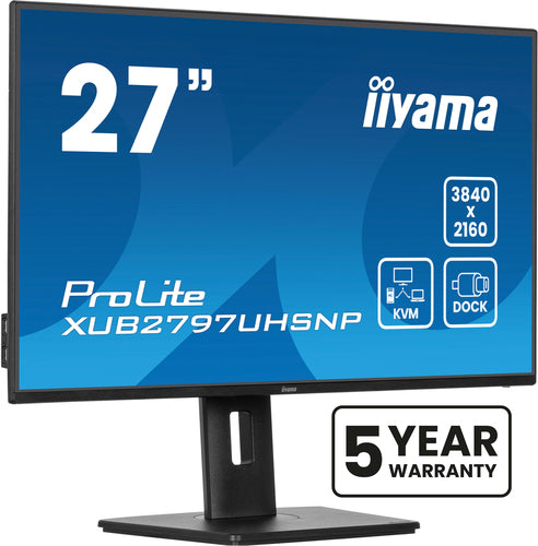 Écran LED IIYAMA 27" 4K - ProLite XUB2797UHSNP-B1