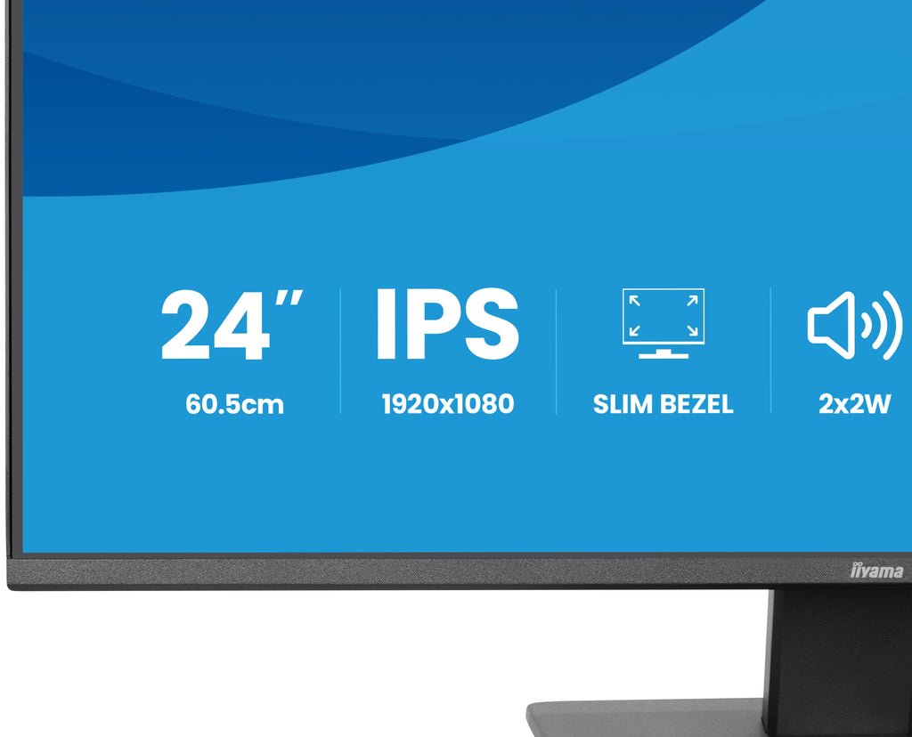 Écran LED IIYAMA 24" Full HD 120Hz IPS - ProLite X2493HSU-B1